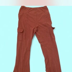 No Boundaries Brown Flare Pants